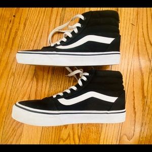 High top Black Vans
